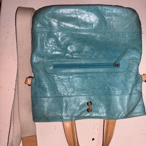 Stylish Blue Leather Women's Bag